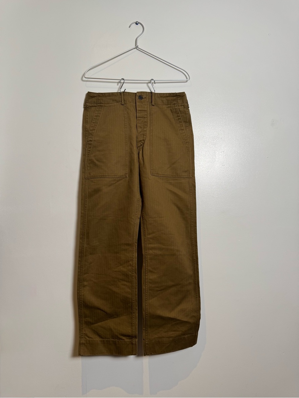 Ralph Lauren Double RL Olive Military Trousers